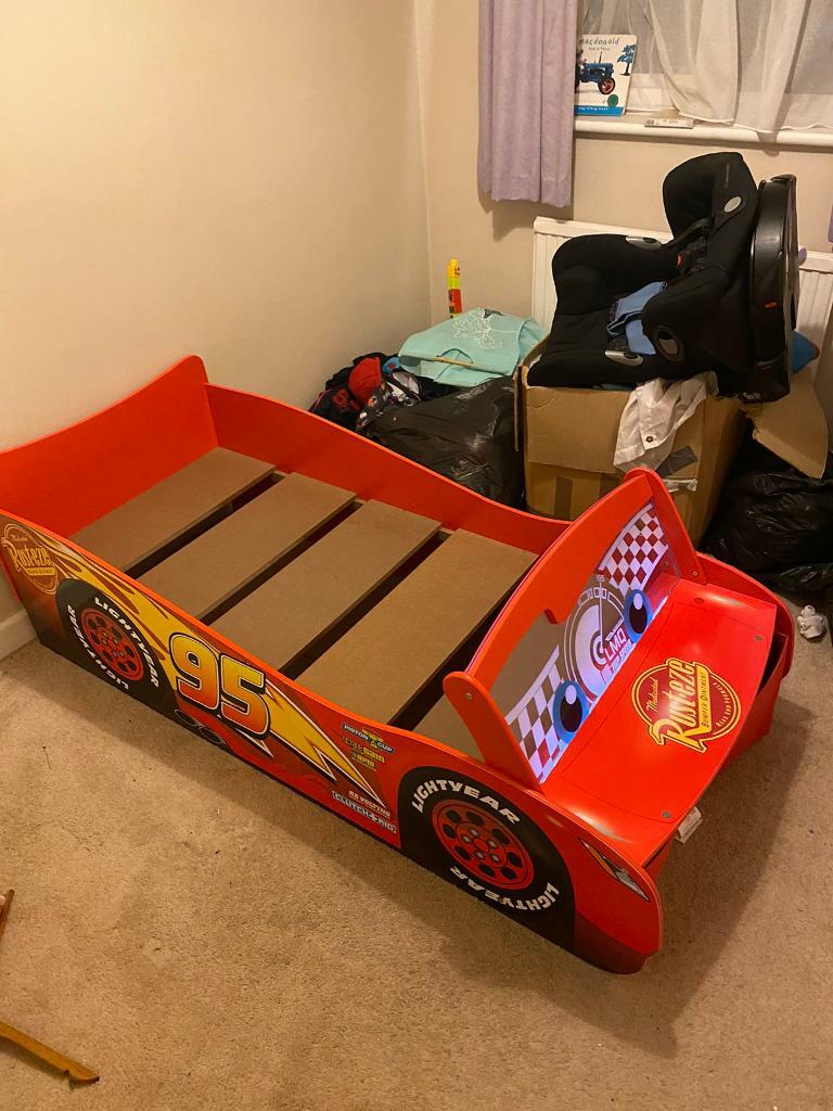 lightning mcqueen bunk bed